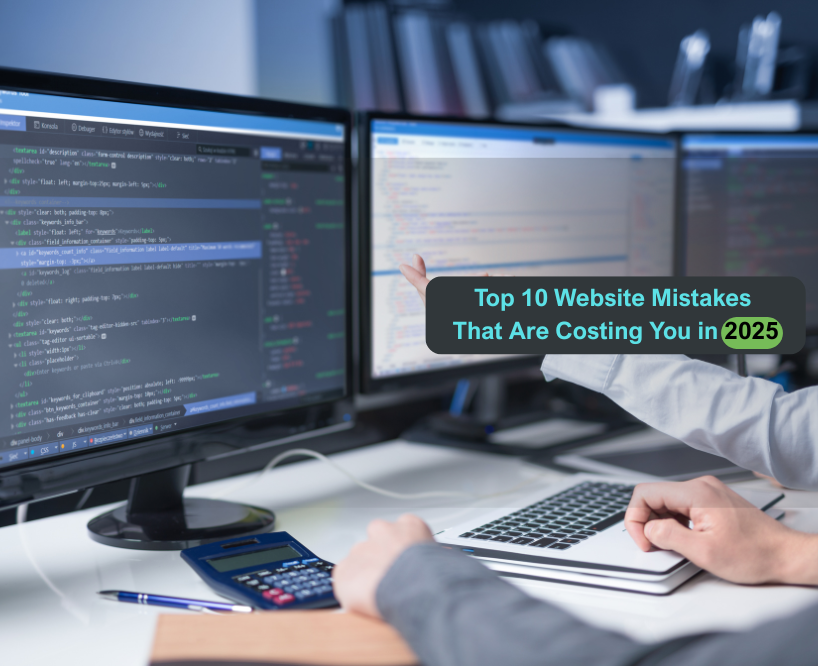Top 10 Website Mistakes That Are Costing You in 2025